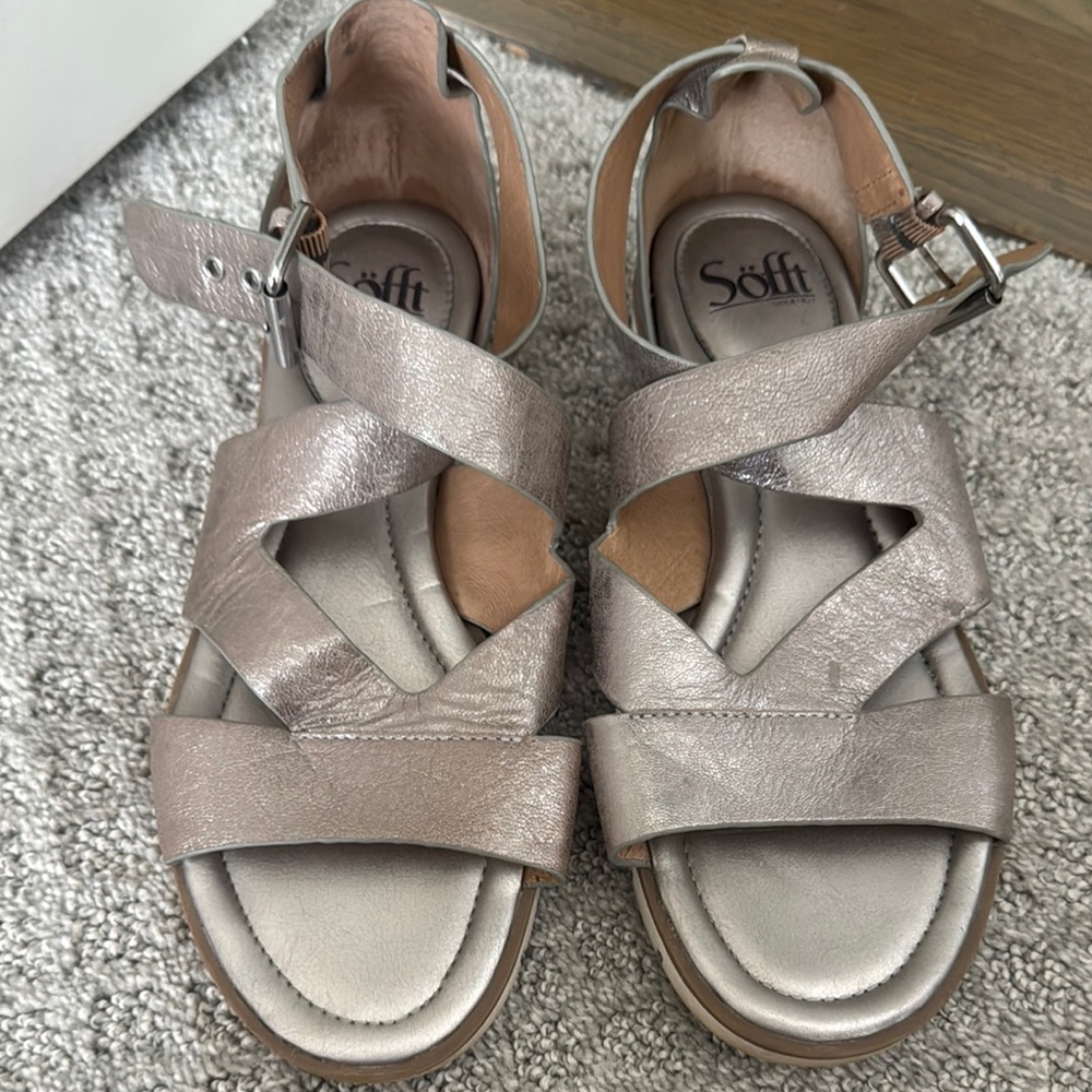 Sofft Silver Sandals